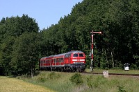 Kleine Bildergalerie zum 218 Einsatz auf der Wendlandbahn Pfingsten 2011